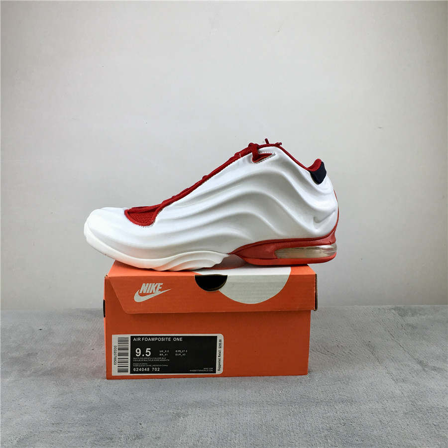 2019 Men Nike Air Signature Player OG White Red Shoes